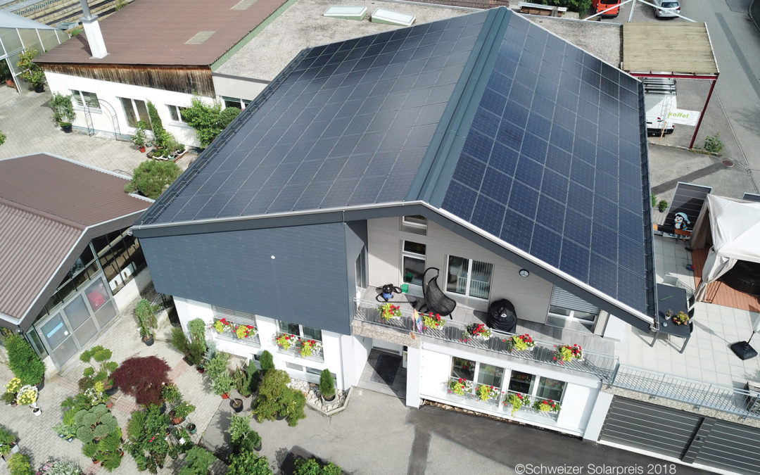 Solardach für Mehrfamilienhaus
